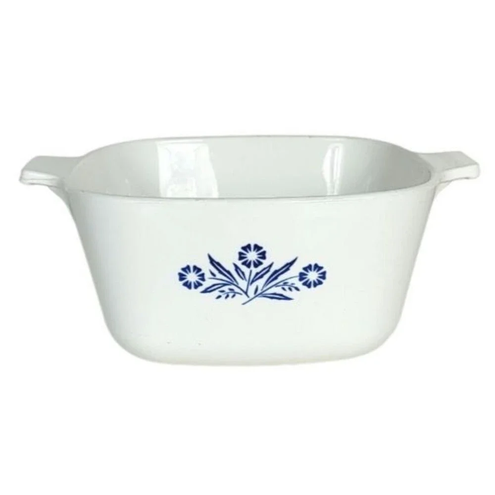 Vintage Cornflower Corning Ware 1 3/4 QT. P-134-B Casserole Baking Dish